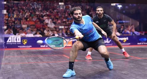 كريم عبد الجواد يتوج ببطولة CIB للإسكواش